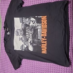 Men's Large Harley Davidson Short Sleeve Shirt